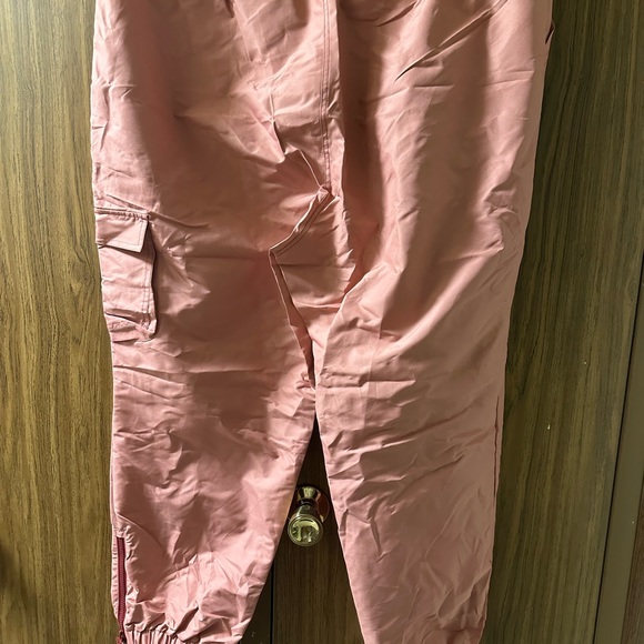 Cardi B Cardib Pink Wind Breaker Jogging Pants Size 3X - Picture 3 of 5